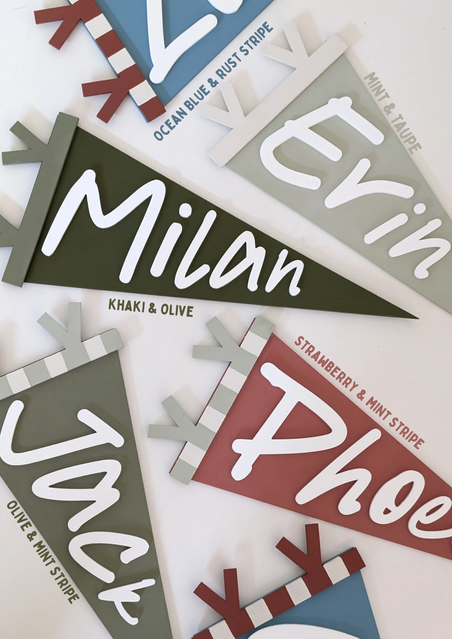 Personalised Pennant Flags