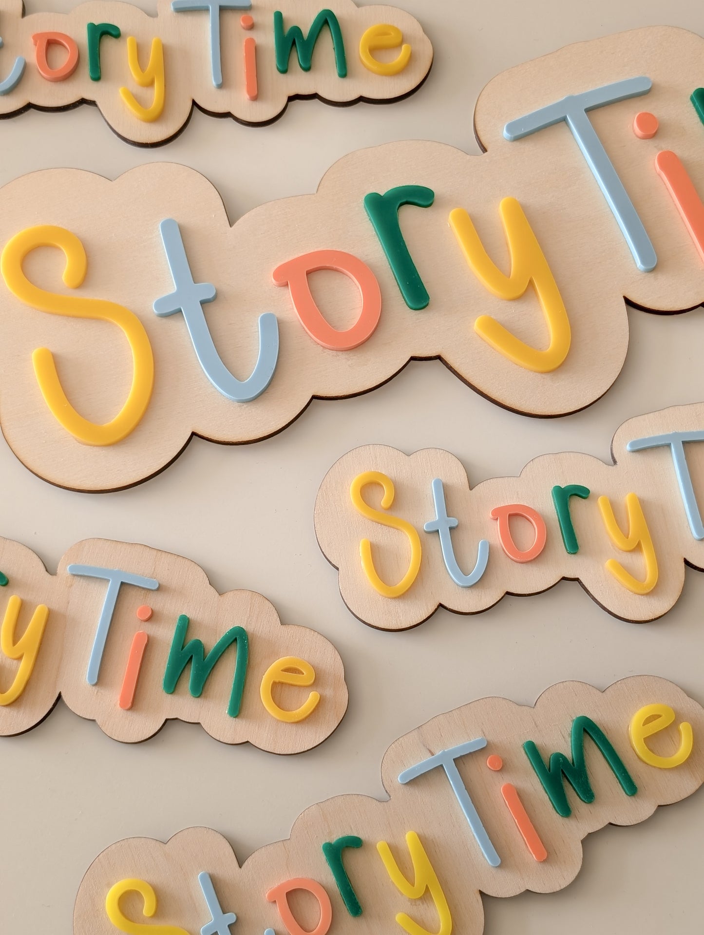 'Story Time' Wall Sign