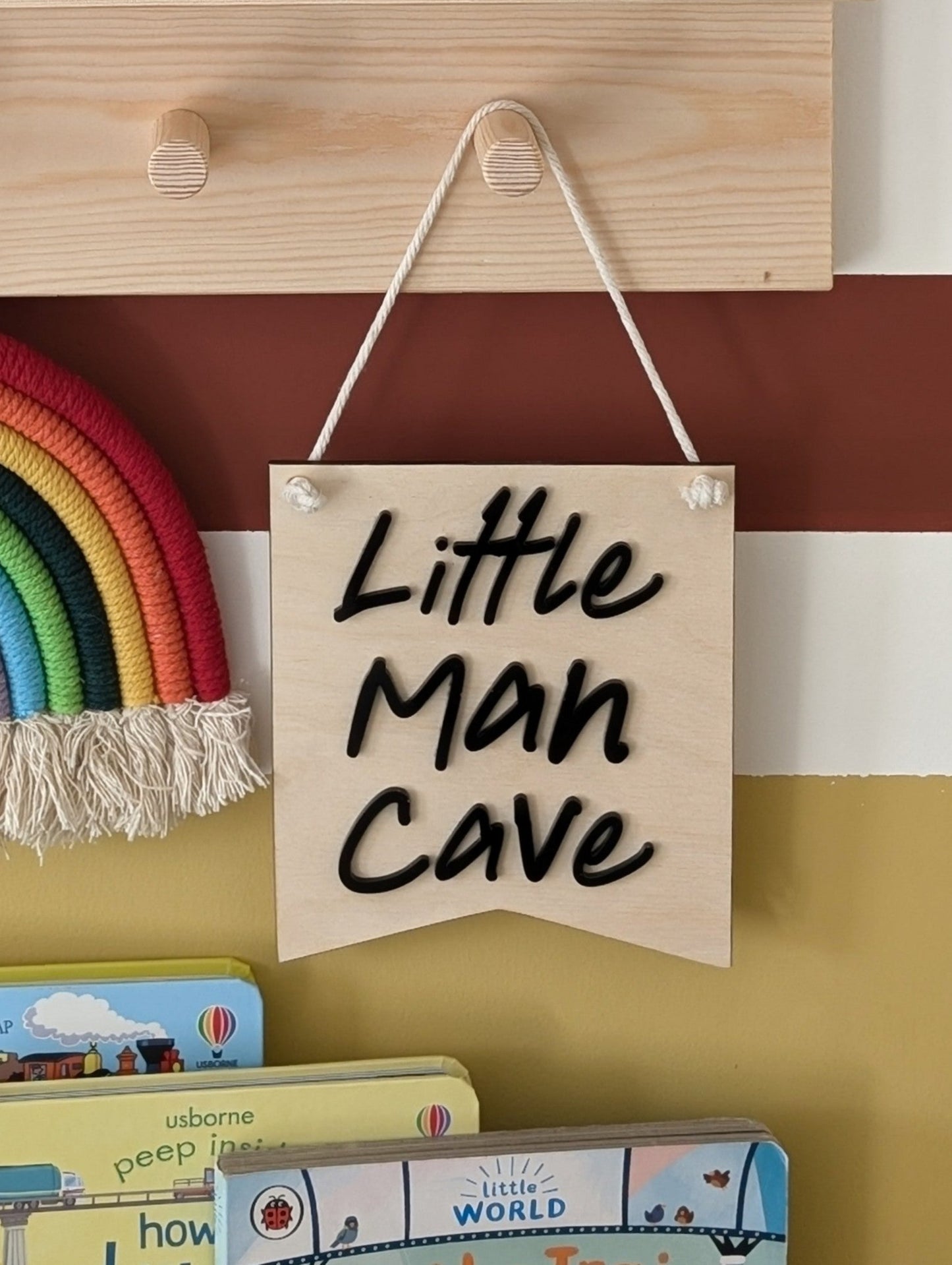 Little Man Cave Sign