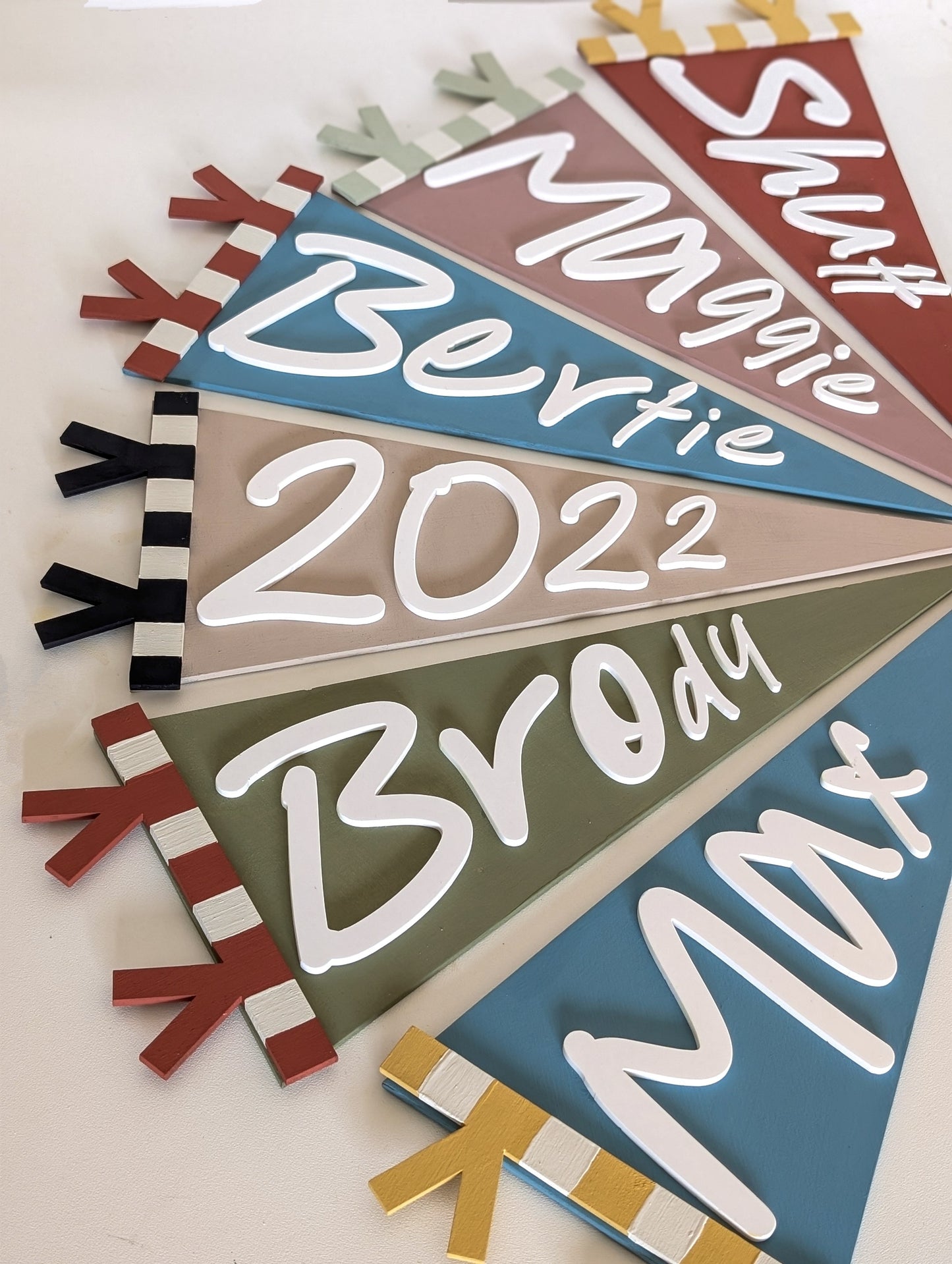 Personalised Pennant Flags