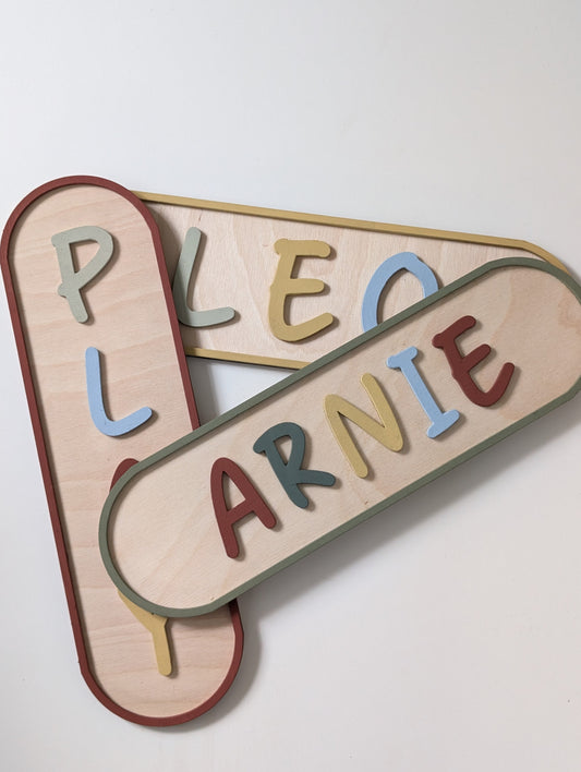 Personalised Retro Wall Sign