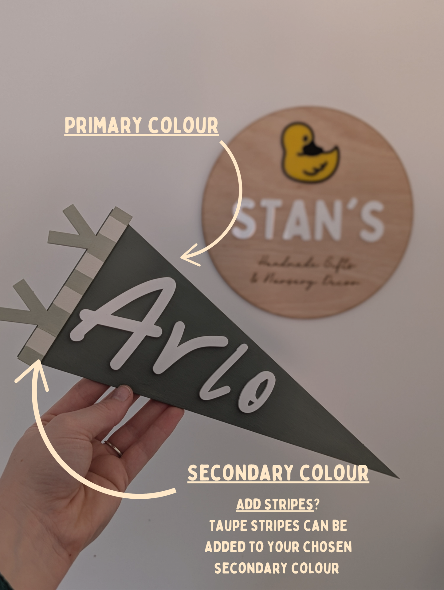 Personalised Pennant Flags