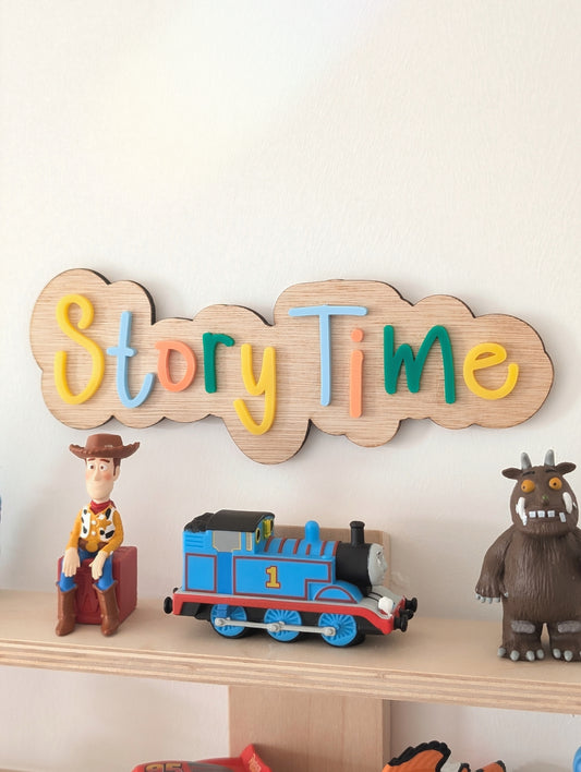 'Story Time' Wall Sign