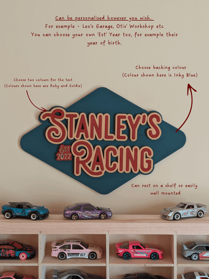 Completely Custom Garage Sign