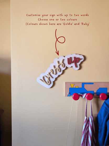 Completely Custom Curved Sign
