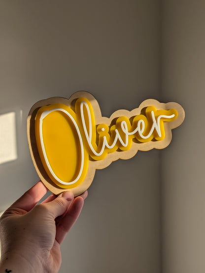 Personalised Children's Name Sign/ Door Sign