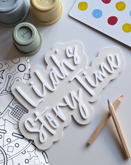 Completely Custom Painted Sign