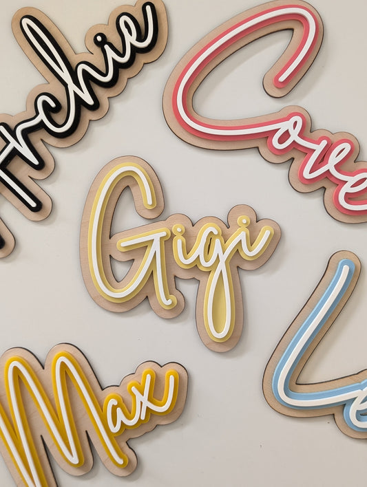 Personalised Children's Name Sign/ Door Sign