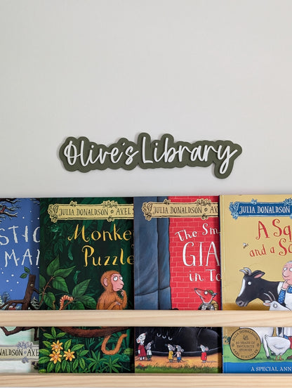 Completely Custom Painted Sign