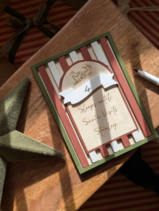 Custom Christmas Countdown