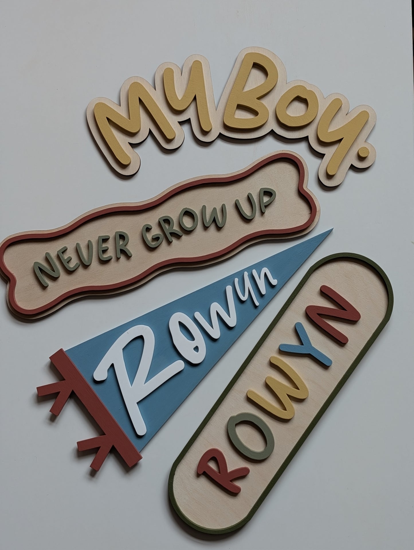 'Never Grow up' Sign