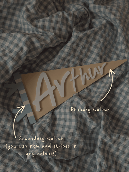 Personalised Pennant Flag