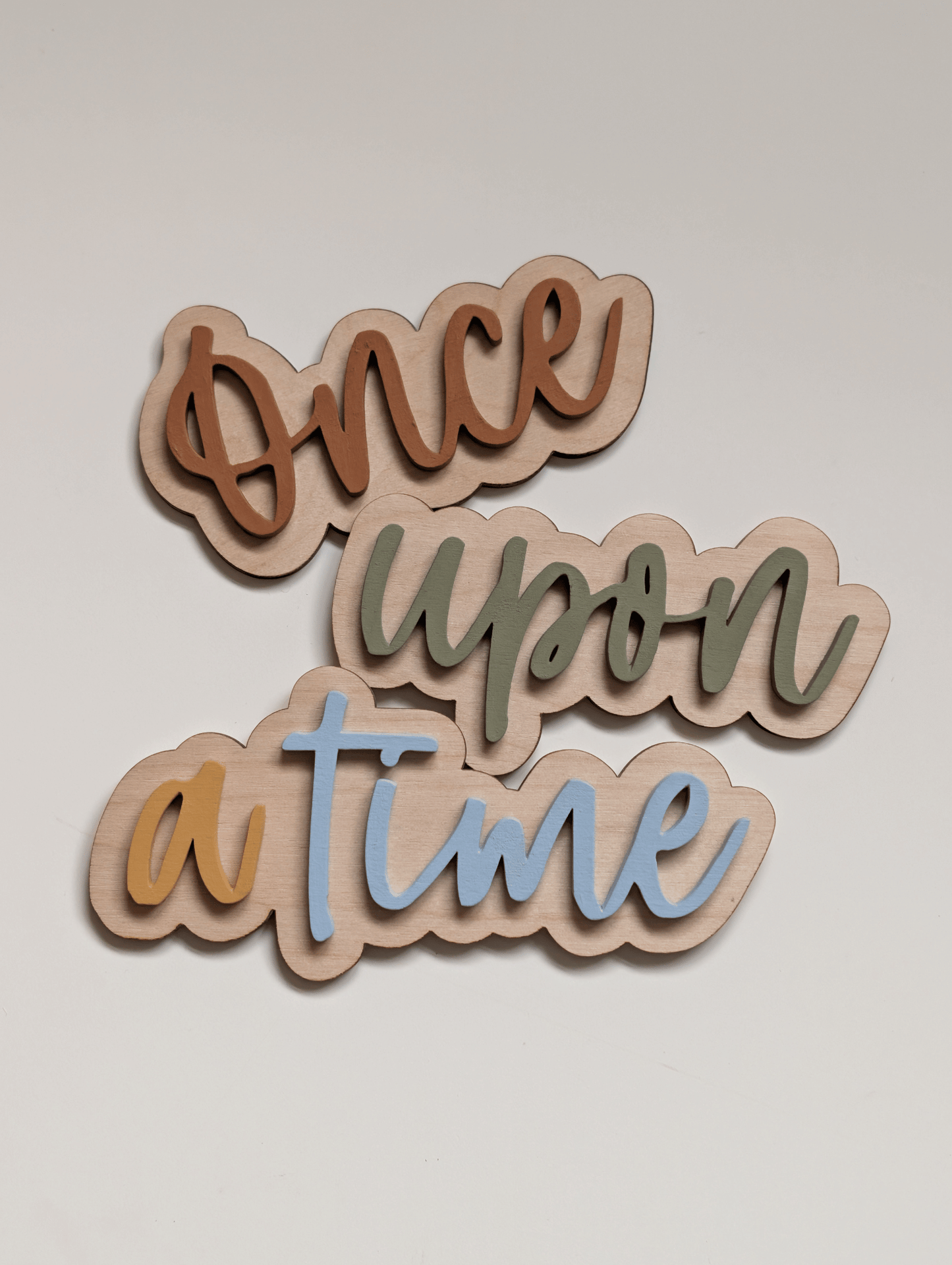 'Once upon a time' Painted Sign