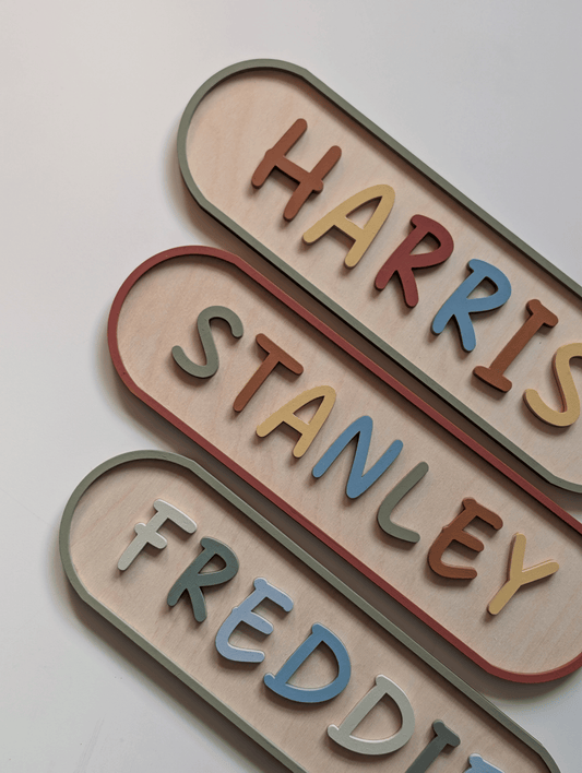 Personalised Retro Wall Sign