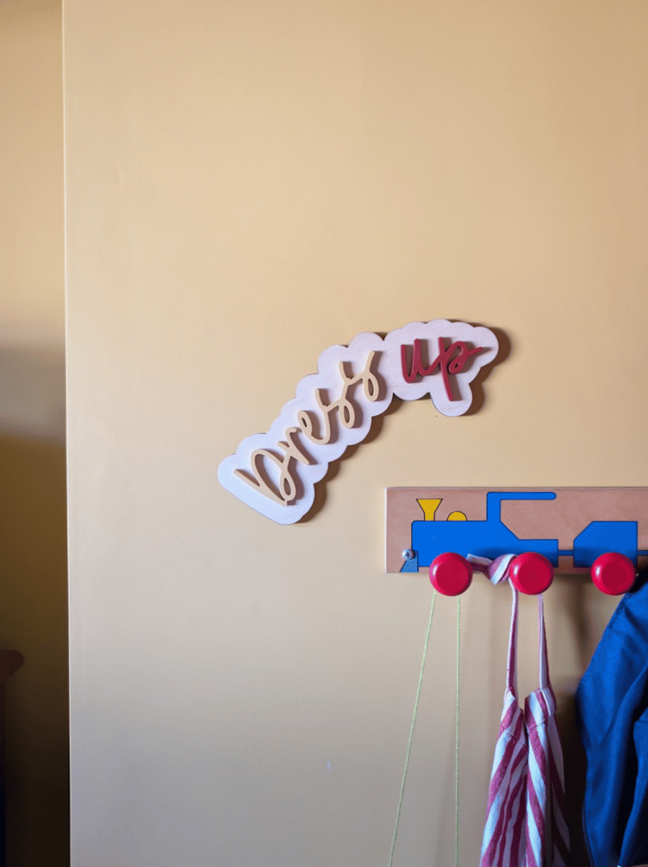 Completely Custom Curved Sign
