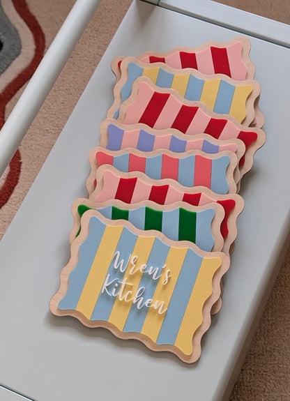 Custom Striped Signs